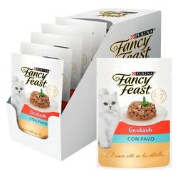Caja Pouch FANCY FEAST x 15 unidades