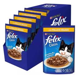 Caja Pouch Felix x 15 unidades