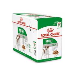 Caja Pouch Royal Canin Dog Mini Adulto x 12Unid x 85gr