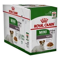 Caja Pouch Royal Canin Dog Mini Ageing + 12 x 12 Unid x 85gr