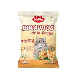 Golocan Bocado De La Granja Para Gatos x45gr