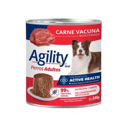 Latas Agility Perro x 340grs Carne
