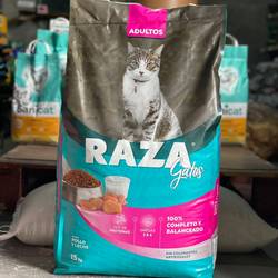 Raza Gato Pollo y Leche x 15 kg