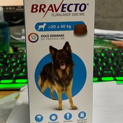 Bravecto 20 A 40 Kg