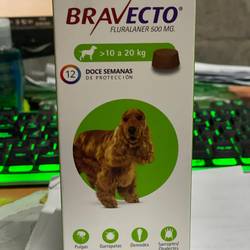Bravecto 10 a 20 Kg