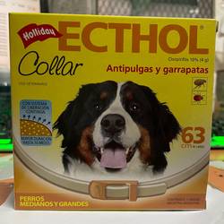 Holliday Ecthol Collar Antipulgas Perro Grande (63cm)