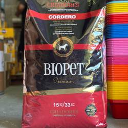 Biopet Adultos Razas Pequeñas Cordero X 15KG
