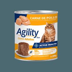 Latas Agility Gato x 340grs Pollo