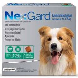 Nexgard (pastilla) de 10 a 25 kg
