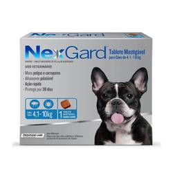 Nexgard (pastilla) de 4 a 10 kg