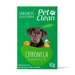 Pet Clean Jabon Citronela x 80gr