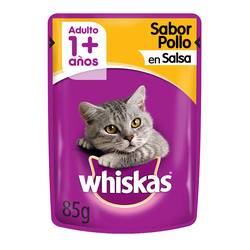 Pouch Whiskas x 85 gr Adulto Pollo