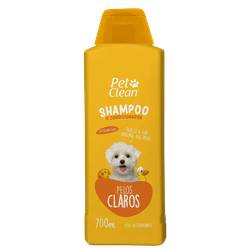 Shampoo Y Acondicionador Pet Clean x 700 ML PELOS CLAROS