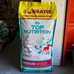 Top Nutrition AD Mediano x 15Kg (+3 DE REGALO)