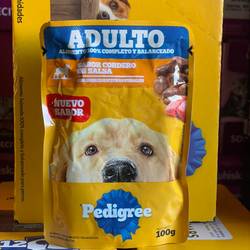 Caja Pouch Pedigree x 100 gr (12 Unidades) CORDERO