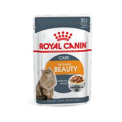 Caja Pouch Royal Canin Feline Intense Beauty x12 Unid x 85gr