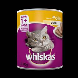 Latas Whiskas x 340 grs Adulto Pollo