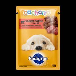 Pouch Pedigree x 100 gr Cachorro Carne