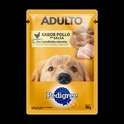 Pouch Pedigree x 100 gr Adulto Pollo